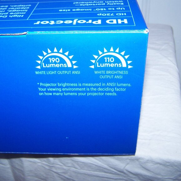 Onn. NWB HD Projector - Picture 3 of 4